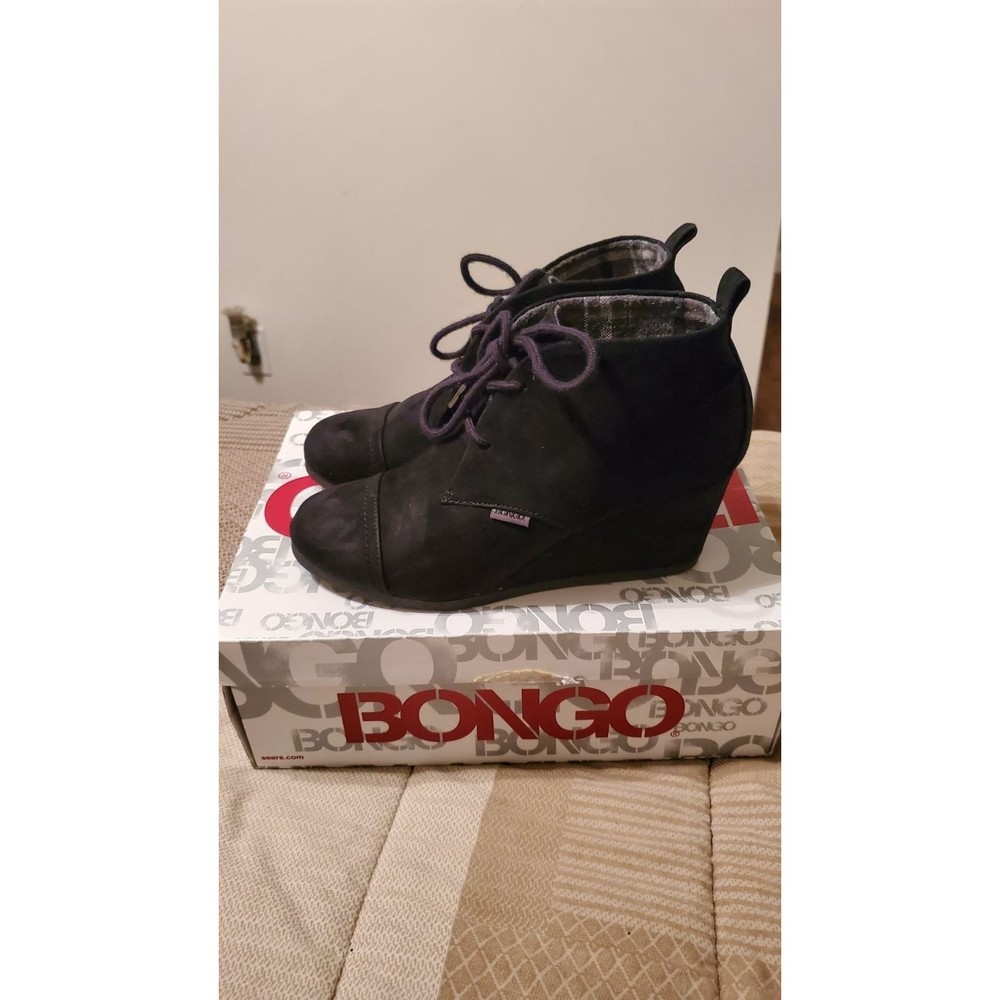 Wedge booties